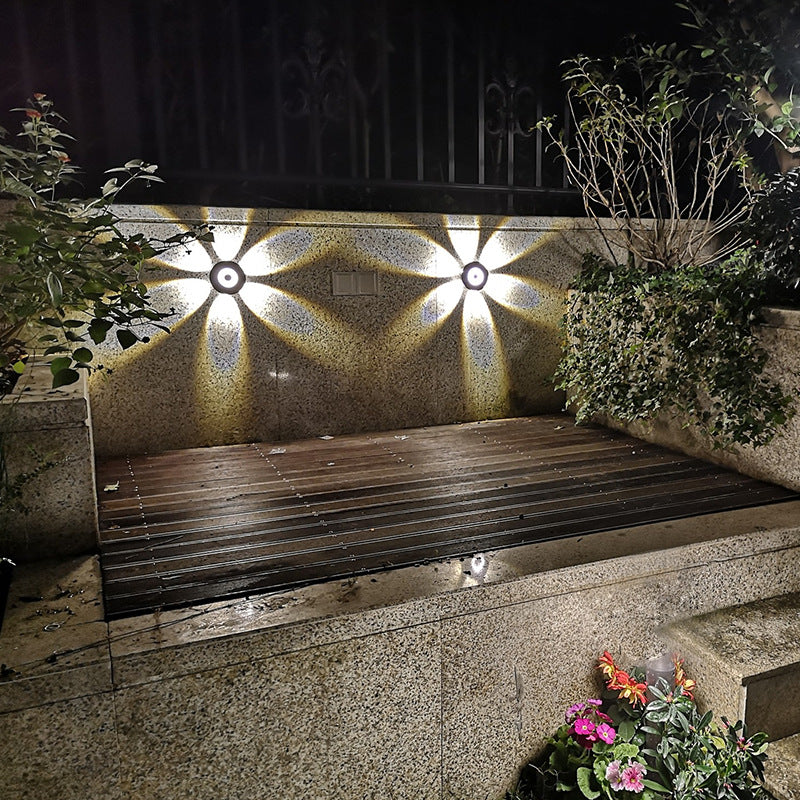 Solflora | Væglampe LED med Blomsterspil