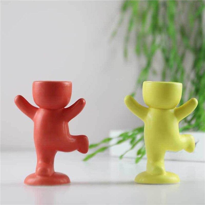 Figglo | Mini Plantekrukke i Figurstil