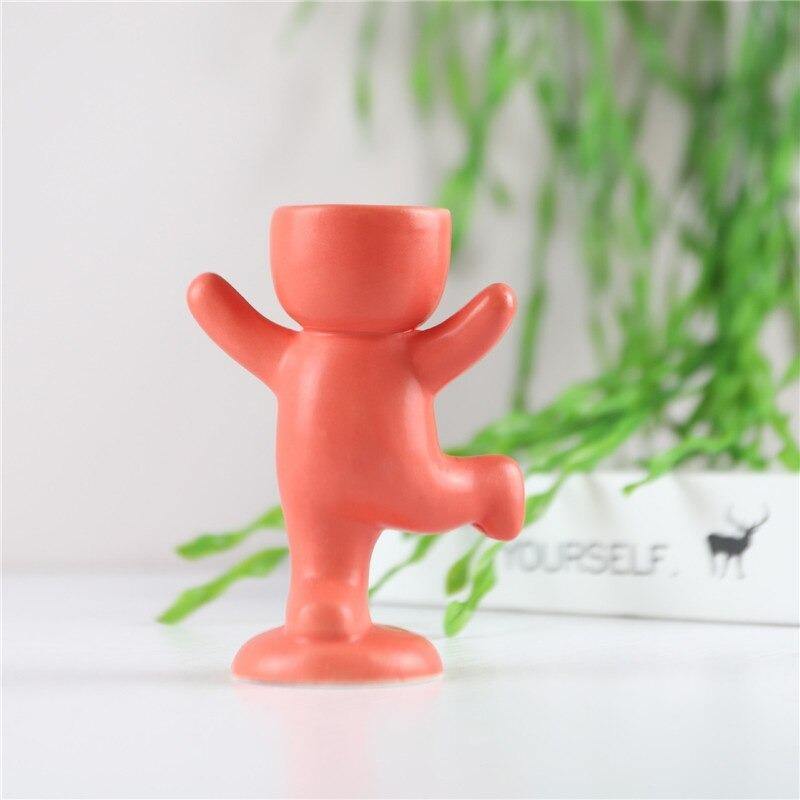 Figglo | Mini Plantekrukke i Figurstil