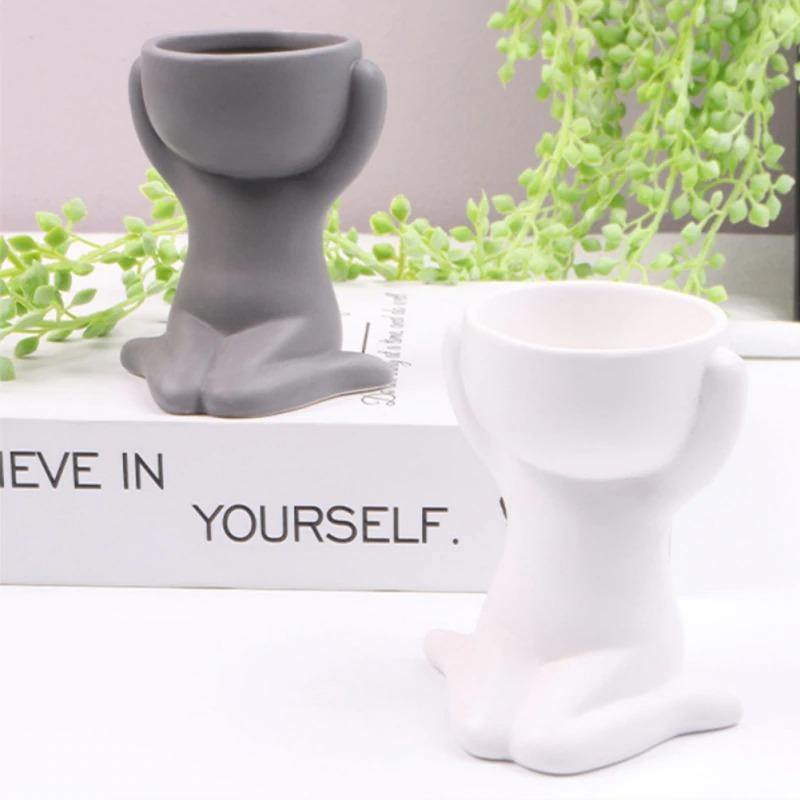 Figglo | Mini Plantekrukke i Figurstil