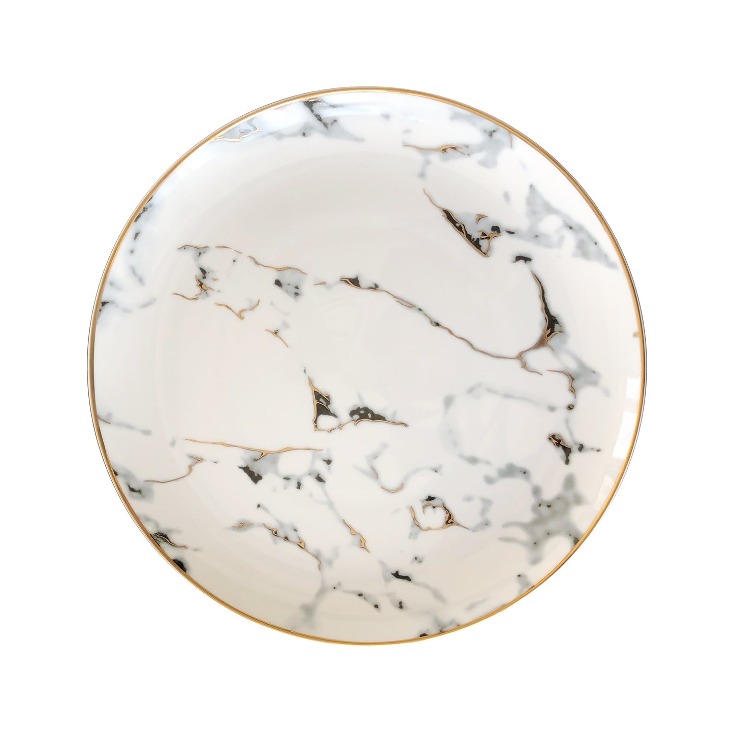 Aurora | Marmerlook Serviessæt Porcelæn