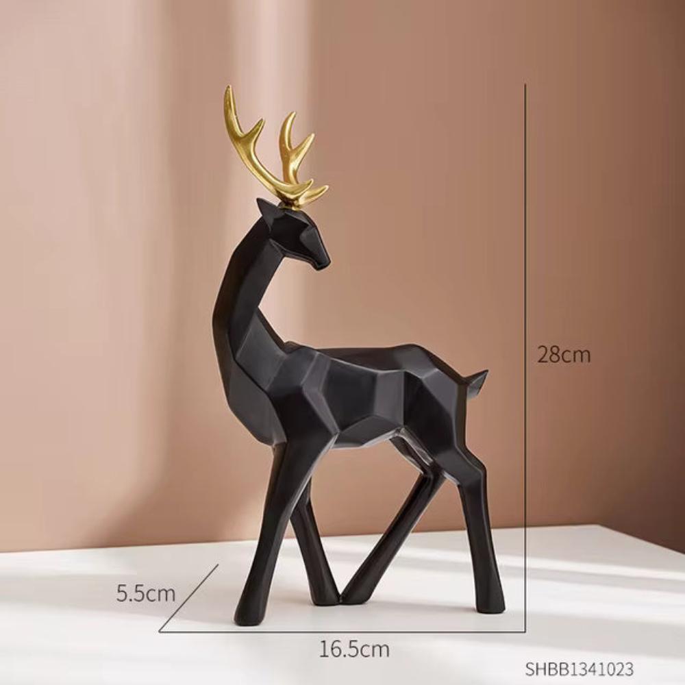 Nordhjort | Geometriske Hjortefigurer