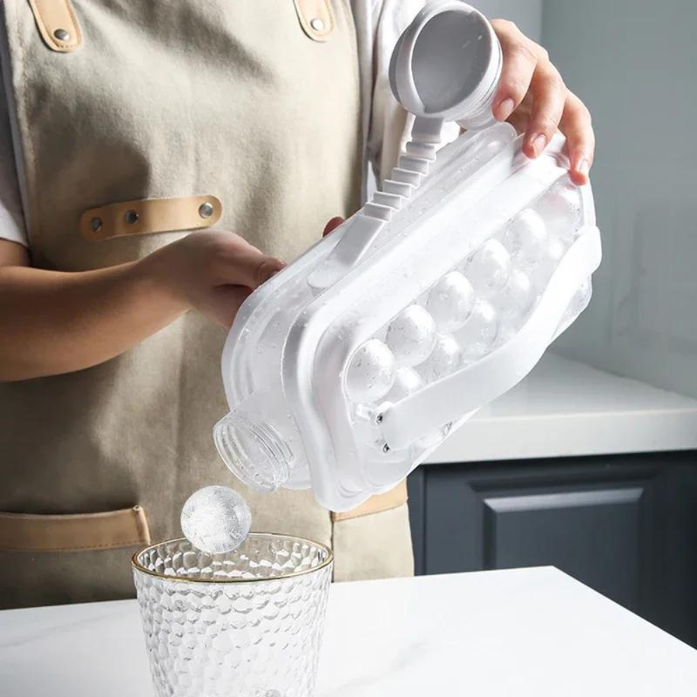 Glacira | Iskugleflaske med Silikonform