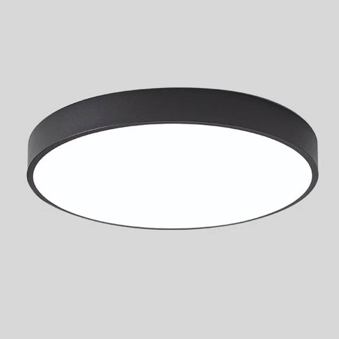 Colora | Rund Loftlampe i Træ med LED