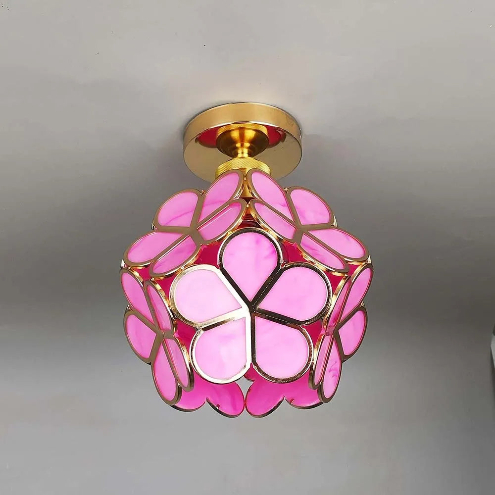 Claribel | Luksuriøs Blomsterformet Krystalplafond