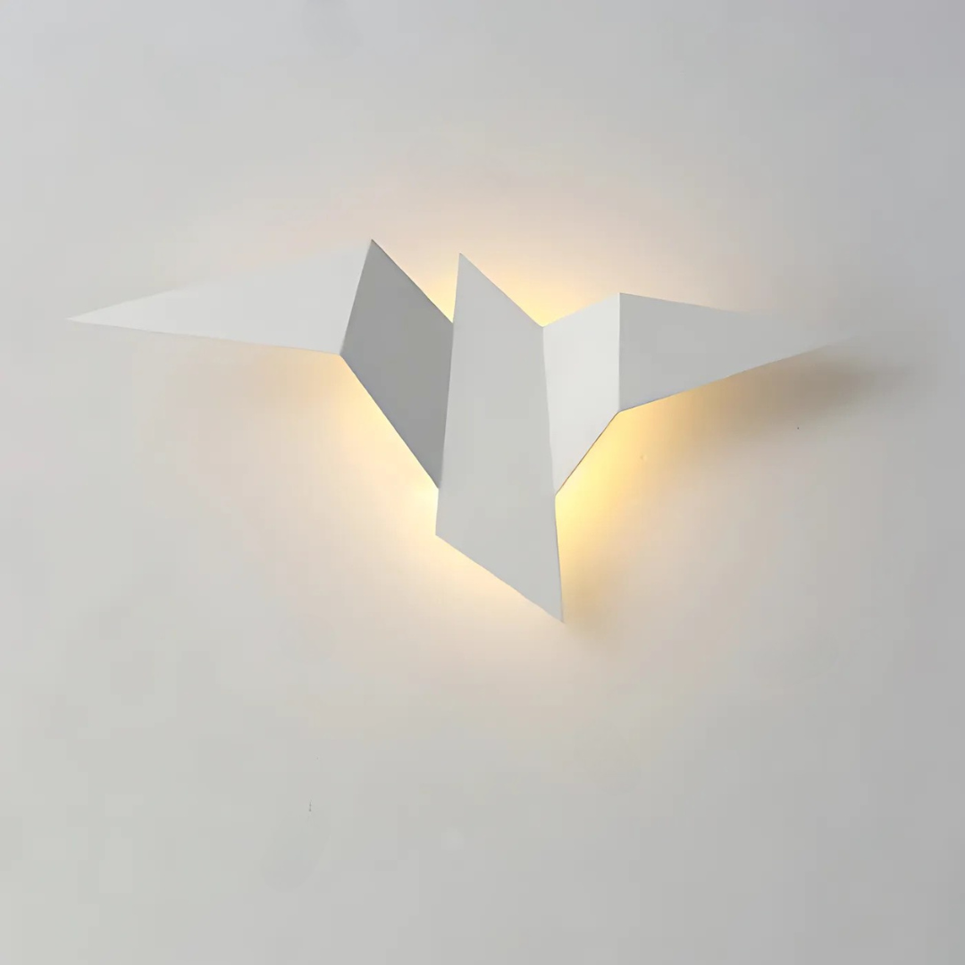 Aurello | Væglampe i Origamifugl Design med LED