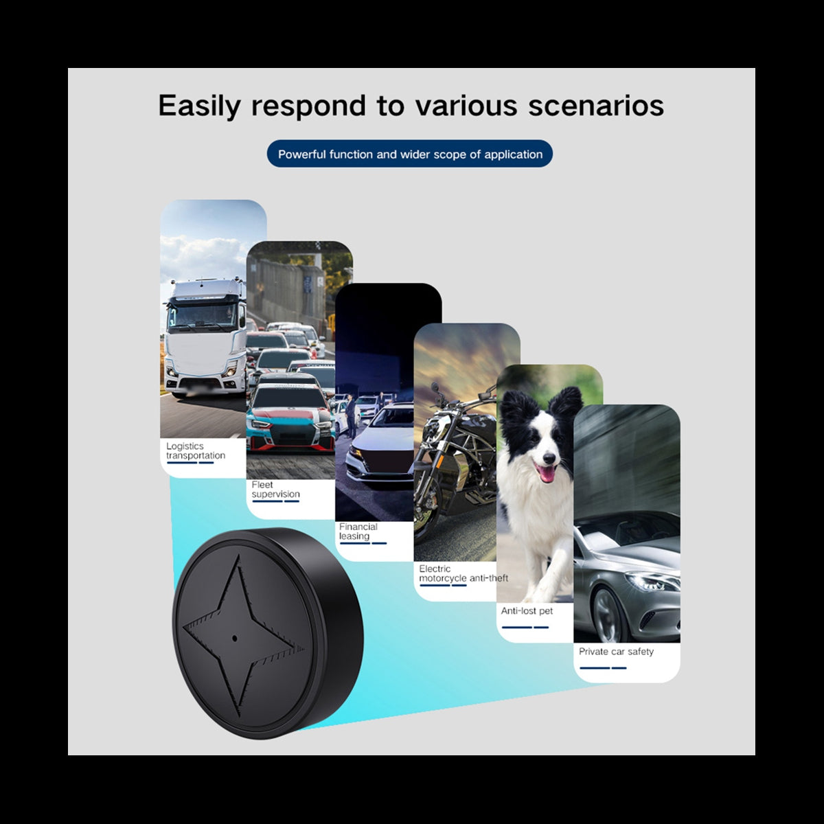 TrackLite | Mini GPS Tracker med App & Real-Time