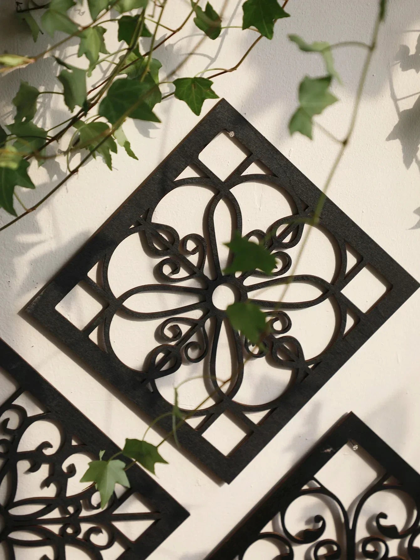 Ornamenta | Vægdekoration Metal Sæt Geometrisk