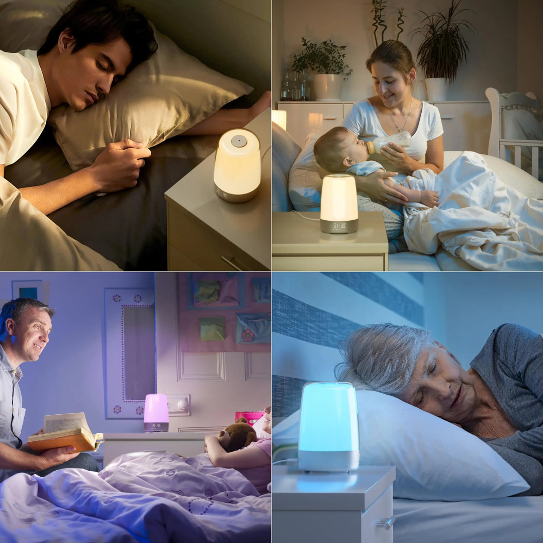 Lumora | Wake-Up Lampe med Lyd & Timer