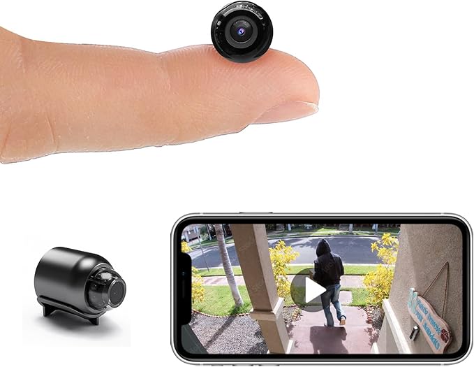 Vigilant | Mini WiFi Overvågningskamera med Bevægelsessensor