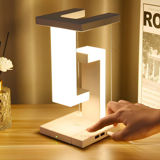 Novela | LED Bordlampe med Trådløs Opladning