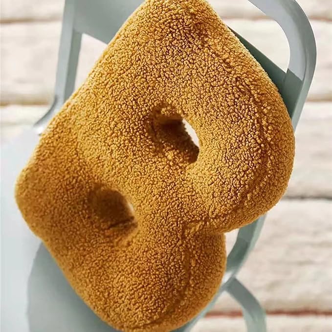 Lettra | Teddy Bogstav Pude