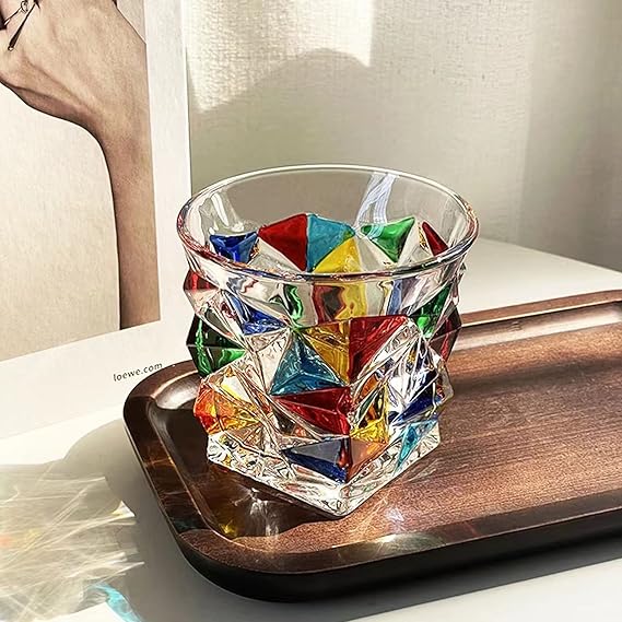 Iridesso | Prisma Glas med Regnbueeffekt