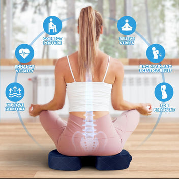 Orthia | Ergonomisk Siddepude i Memory Foam