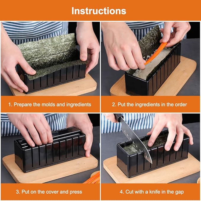 Makisu | Komplet Sushi Maker Sæt
