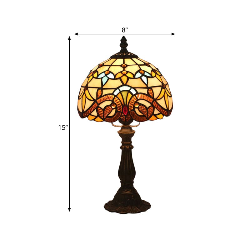 Celestina | Tiffany Bordlampe i Pastel
