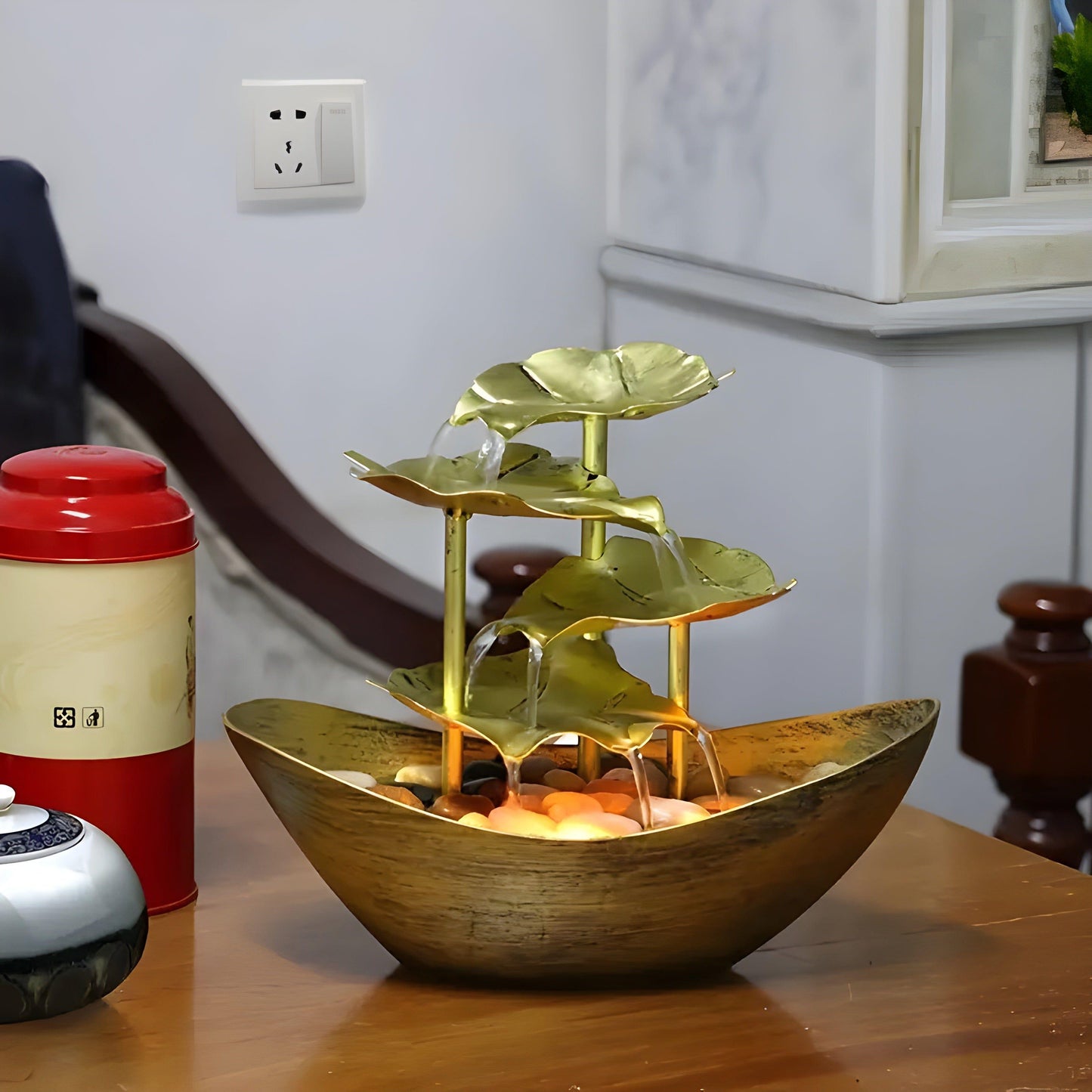 Ayora | Inomhusfontän med LED-ljus