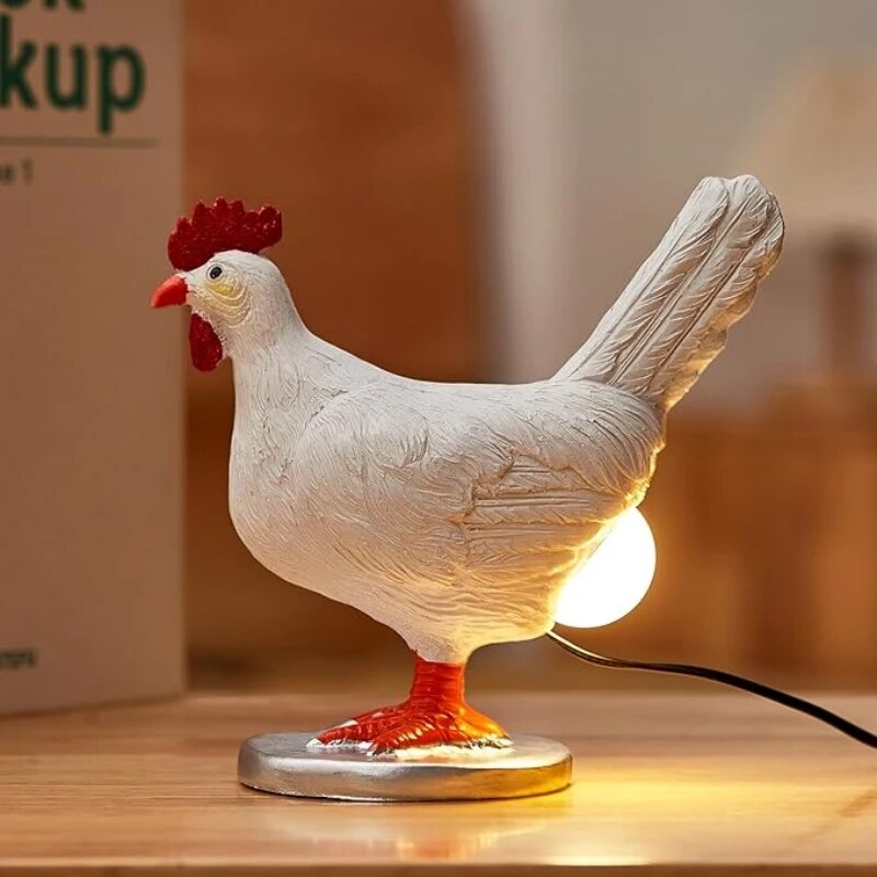 Gallina | Humoristisk Hønelampe Bordlampe