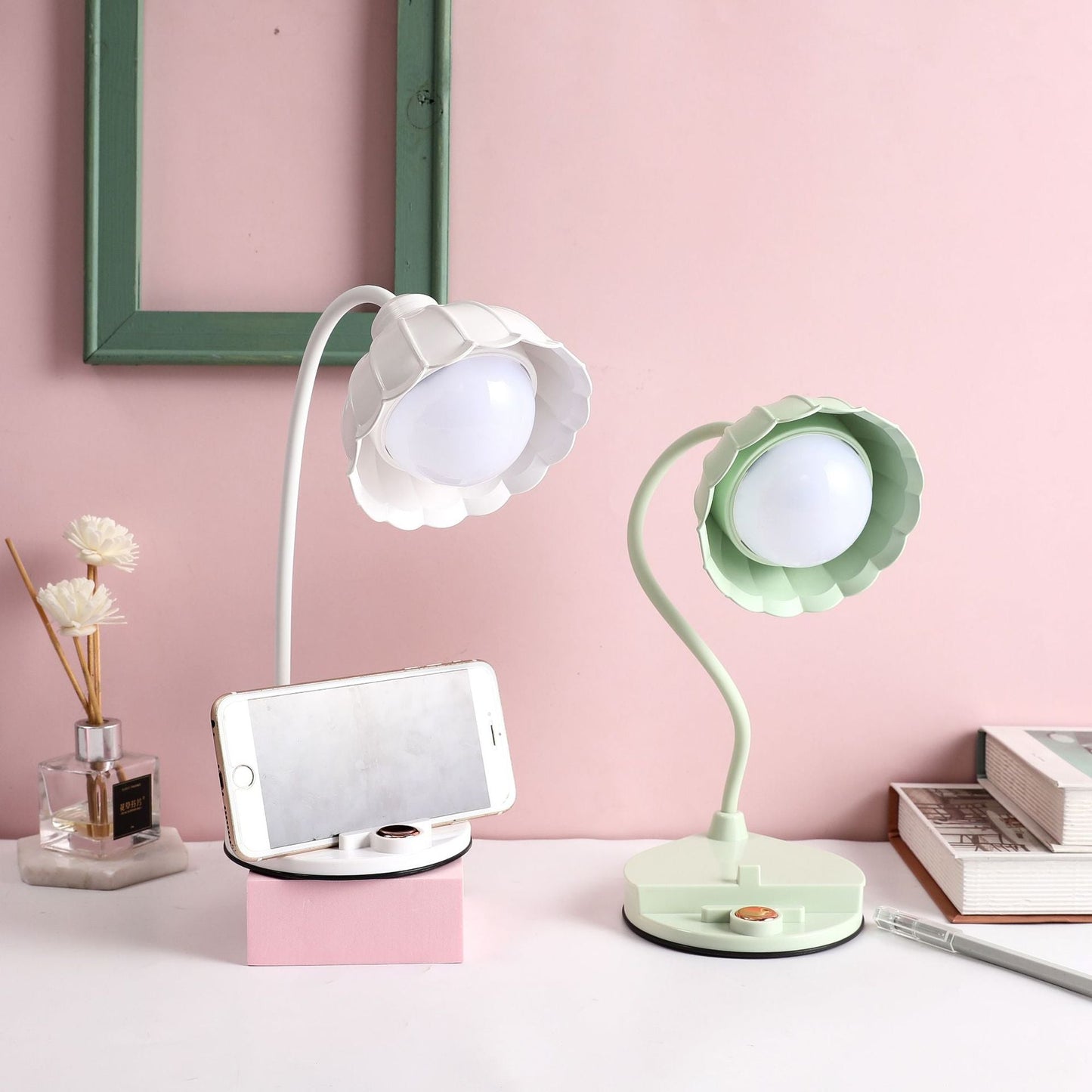 Florina | Fleksibel LED Skrivebordslampe med USB