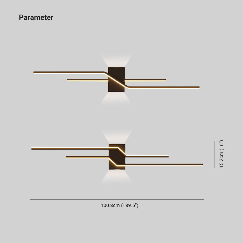 Linea | Moderne LED Wandlampe