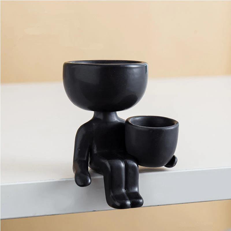 Figglo | Mini Plantekrukke i Figurstil