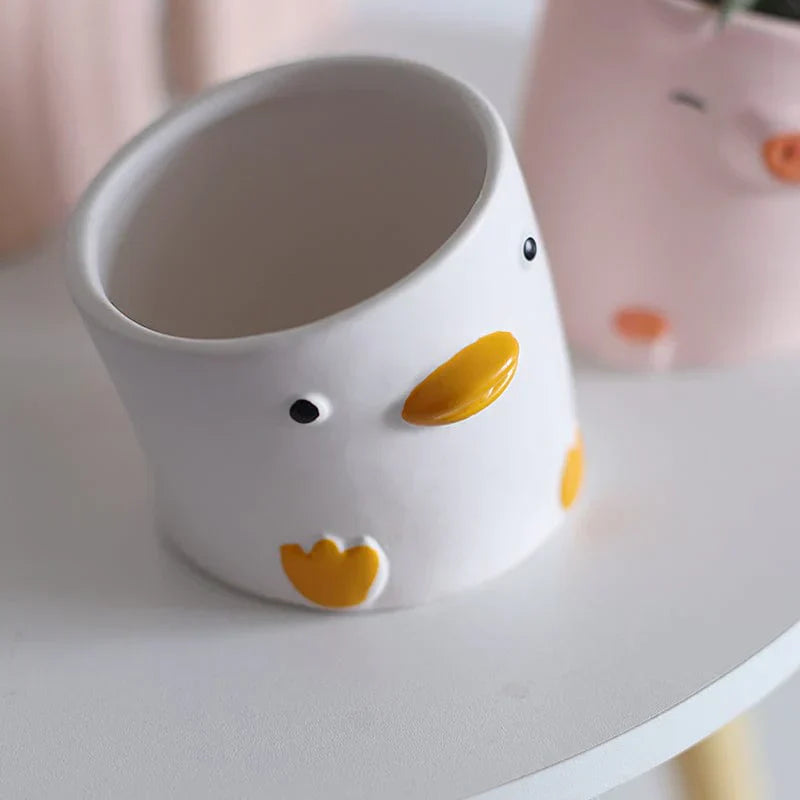 Milo & Ducky | Søde Dyrekrukker i Keramik