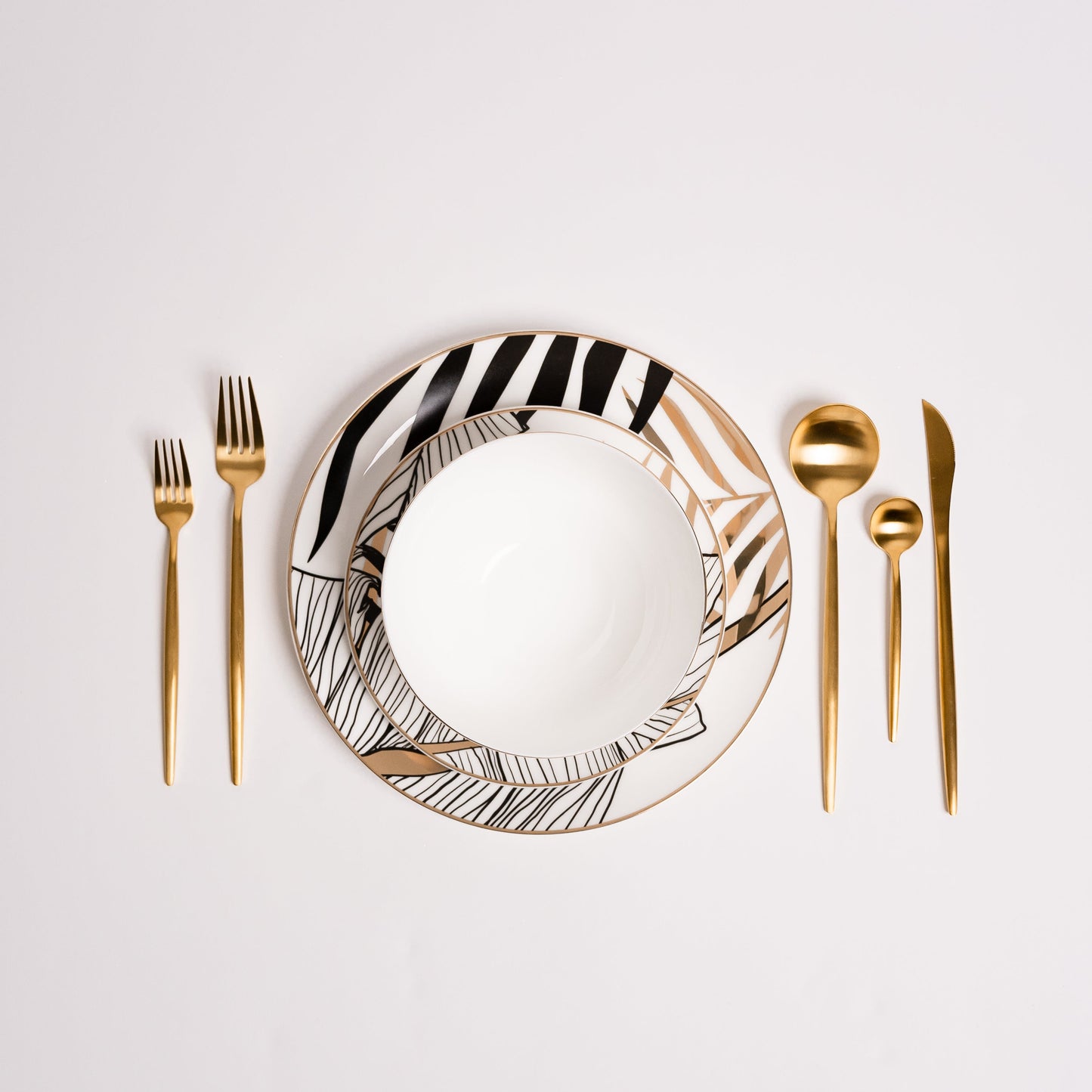 Palmera | Luksus Serviessæt Porcelæn