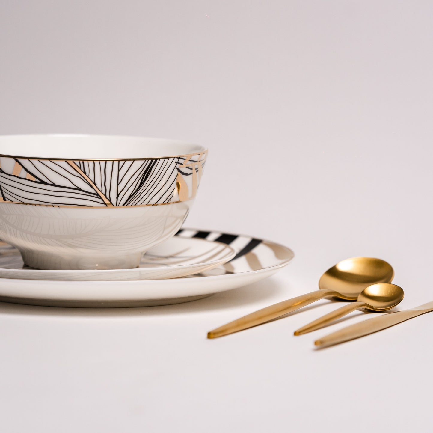 Palmera | Luksus Serviessæt Porcelæn