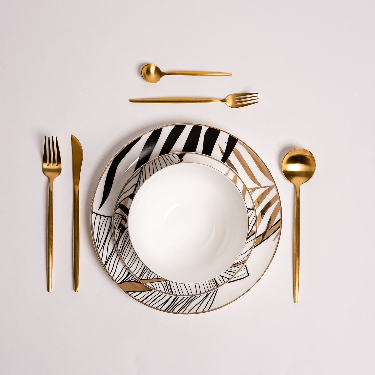 Palmera | Luksus Serviessæt Porcelæn