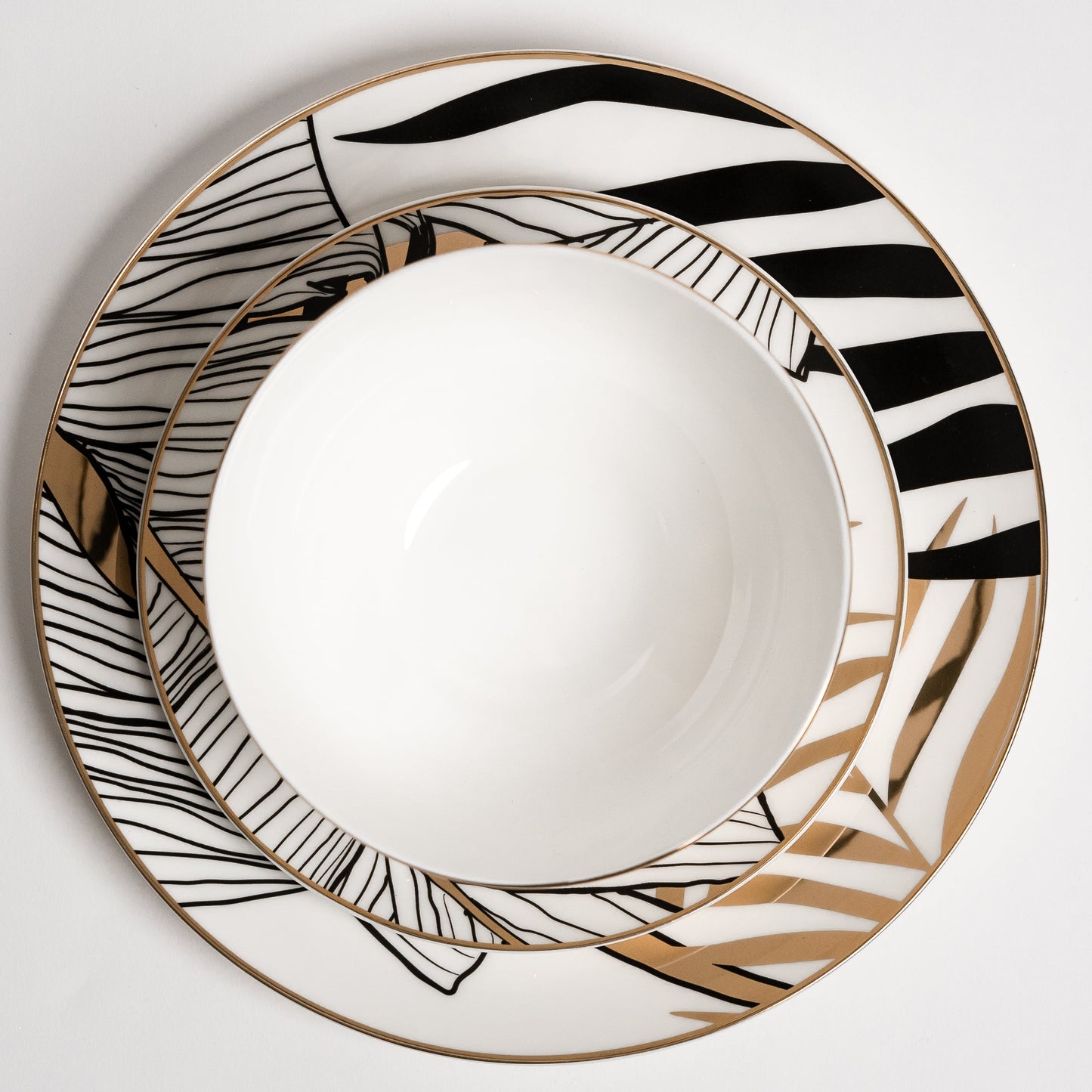 Palmera | Luksus Serviessæt Porcelæn