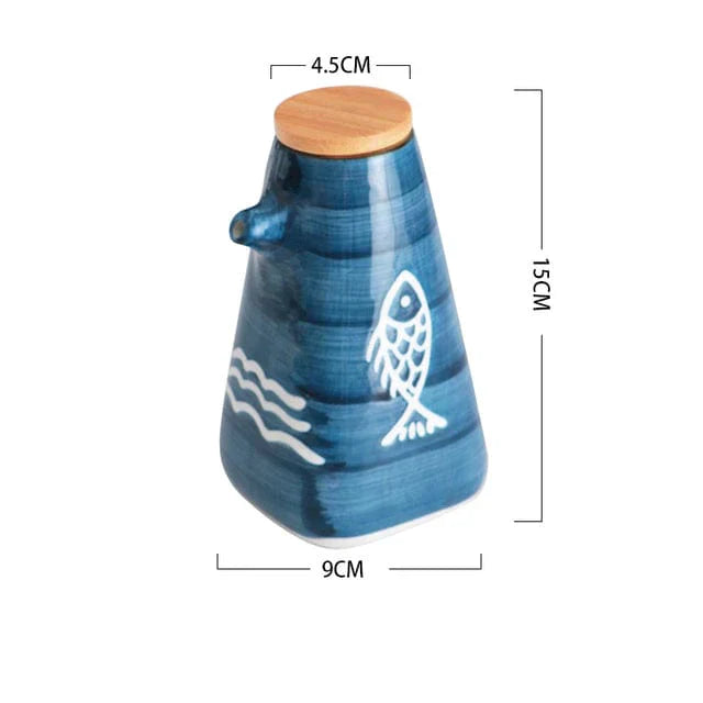 Costa | Håndmalet Keramisk Oljedispenser