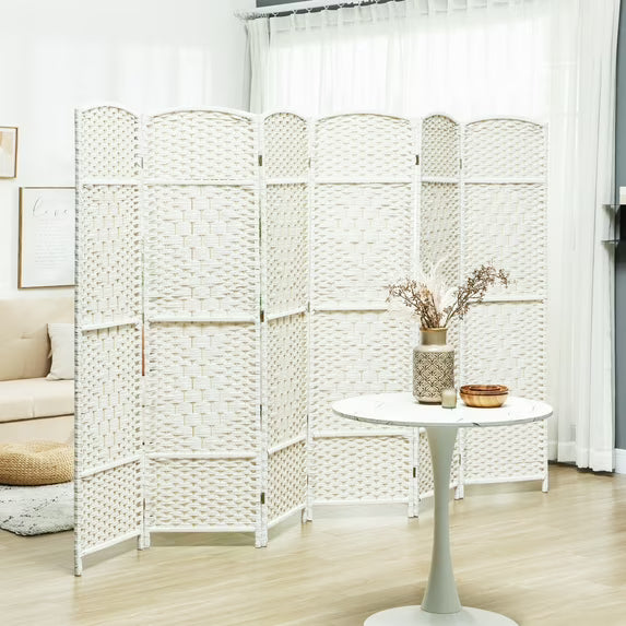 Lunaro | Hvid Rumdeler 6 Paneler