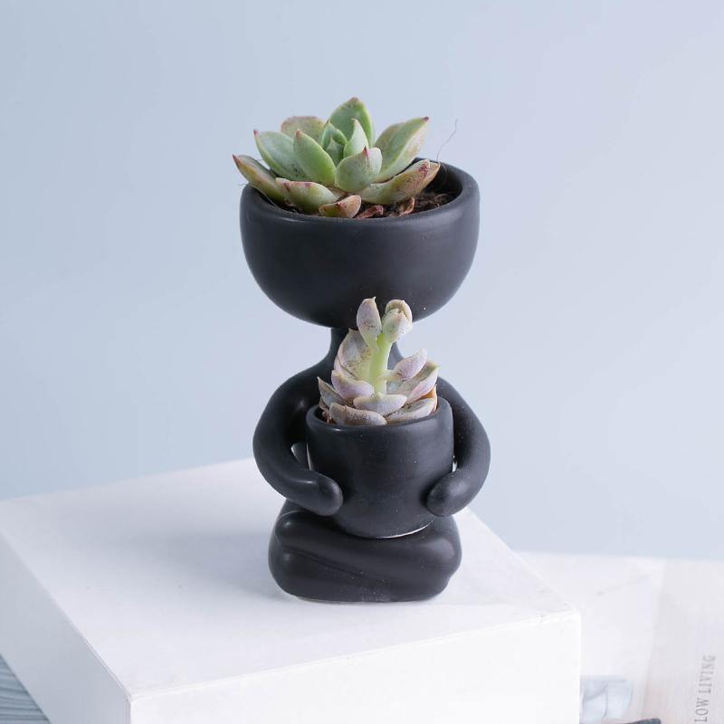 Figglo | Mini Plantekrukke i Figurstil
