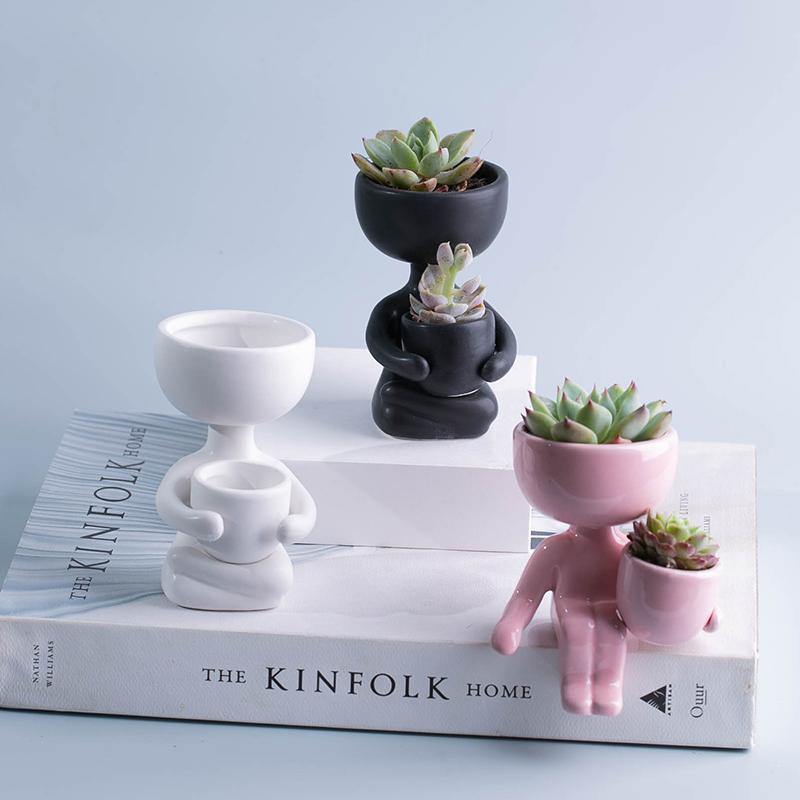 Figglo | Mini Plantekrukke i Figurstil