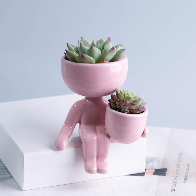 Figglo | Mini Plantekrukke i Figurstil