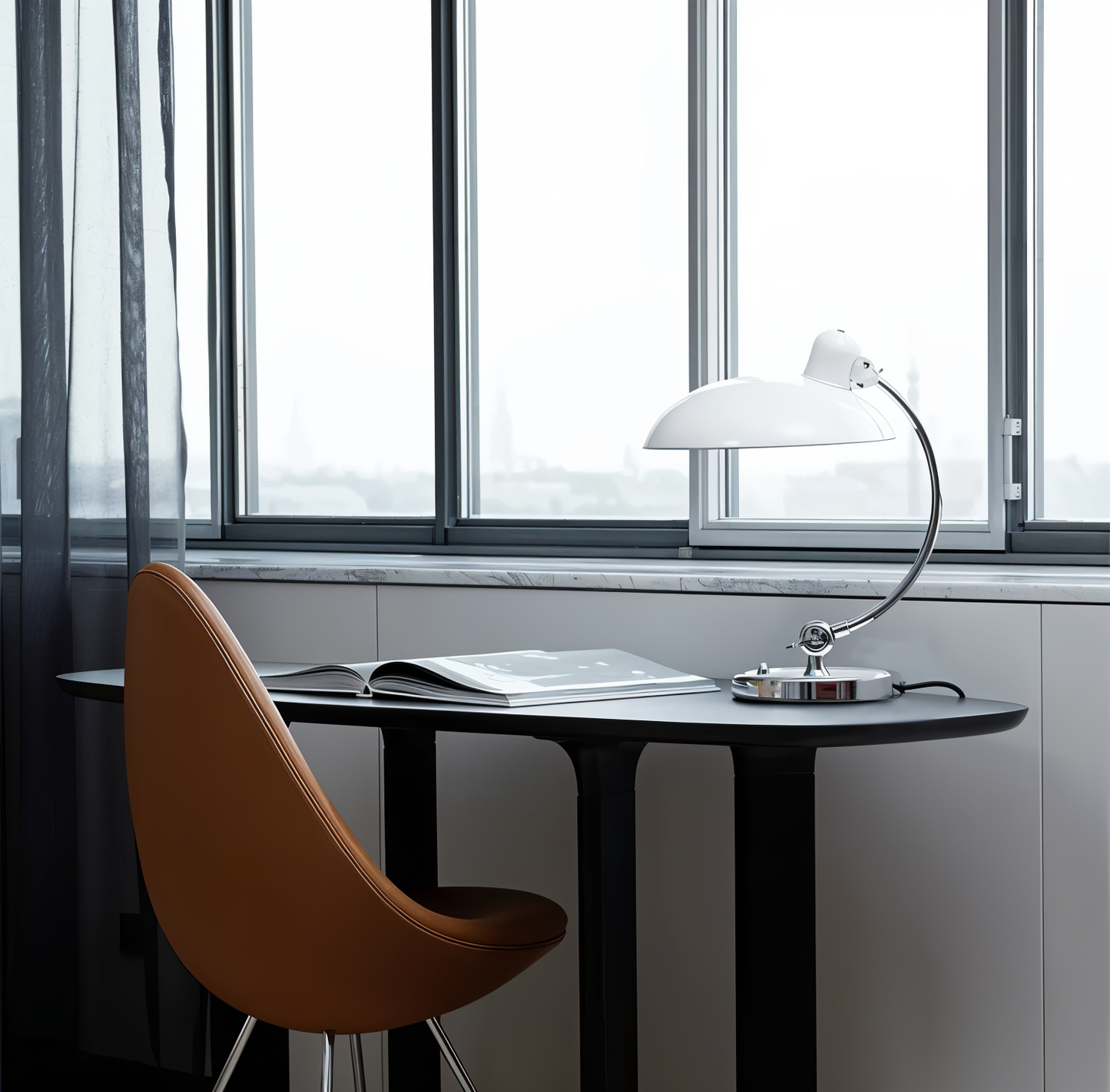 Alviero | Retro Bordlampe i Metal