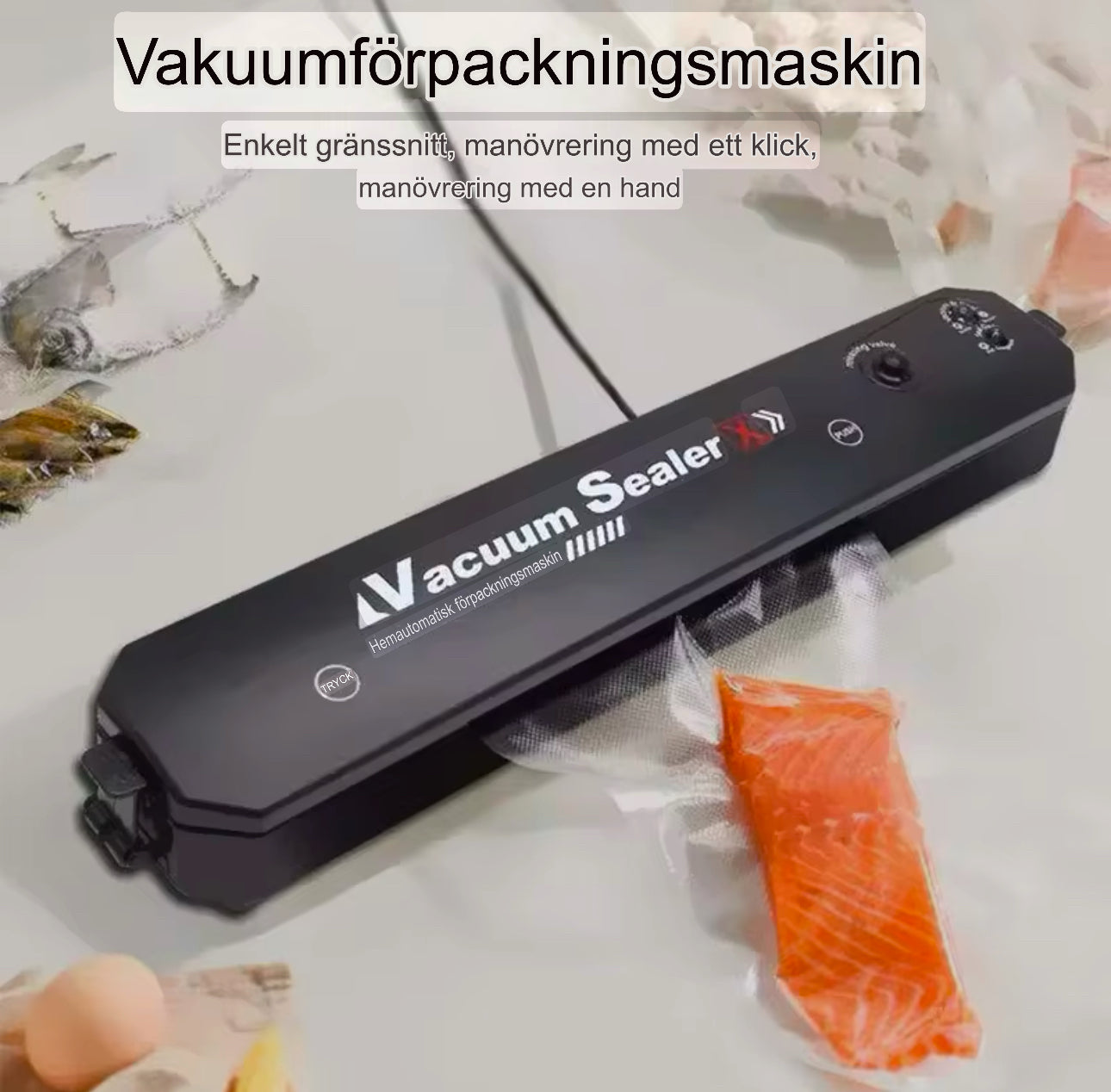 Fresivo | Elektrisk Vakuumforsegler