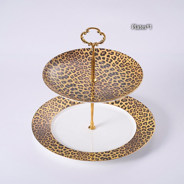 Leondra | Porcelæns Tesæt Leopard
