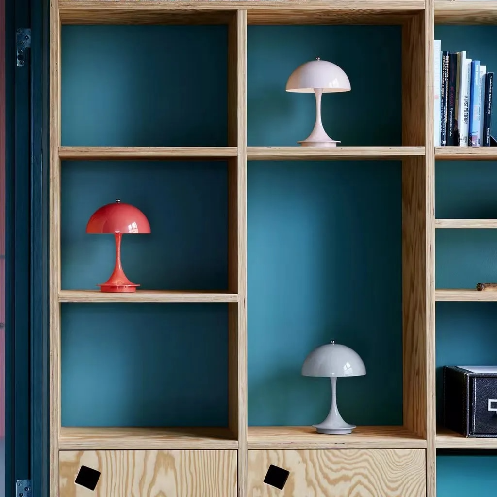 Trendora | Touch Dæmpbar Svampelampe i Retrodesign