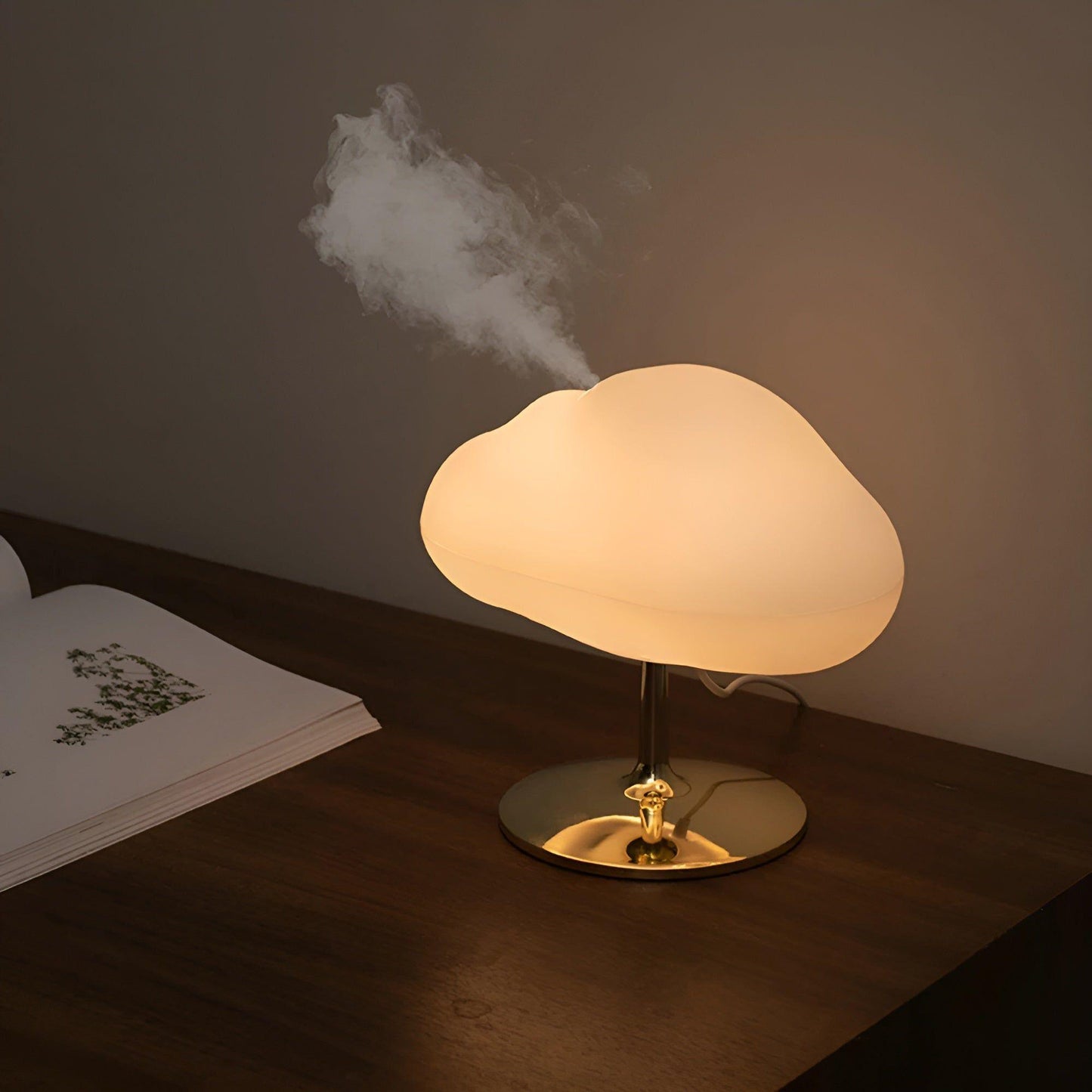 Auralyn | Skyformet Aromalampe med Diffuser