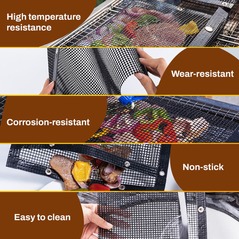 Grillix | Grillmåtte Genanvendelig Non-Stick