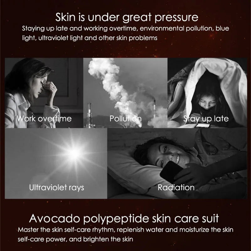 Avanys | Avocado Peptide Hudplejesæt