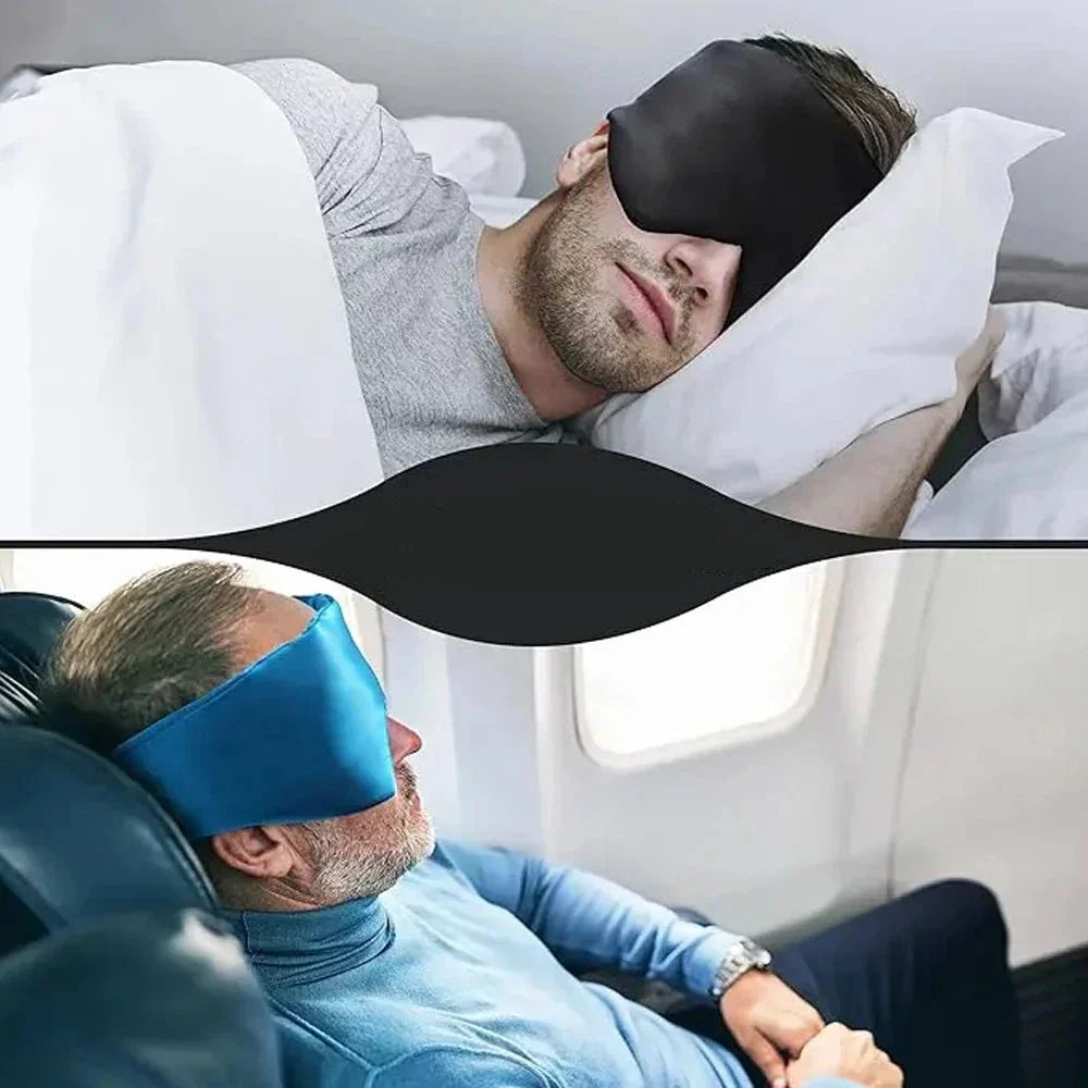 Veloura | Sovemaske i Satinlook Ekstra Stor