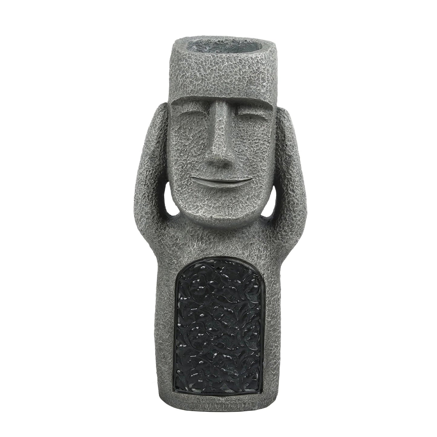 Moanova | Moai Havefigur med LED