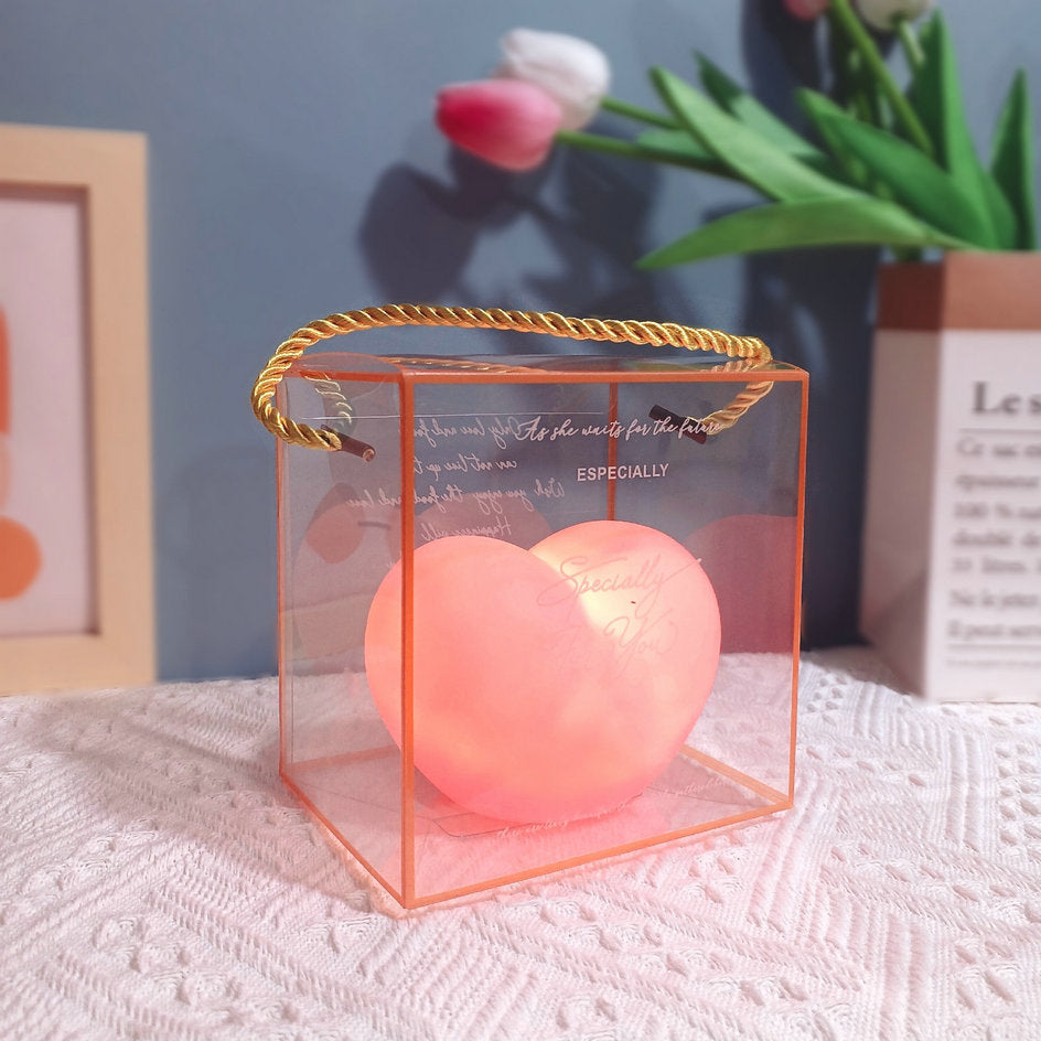 Lovina | Hjerteformet LED Natlampe Dæmpbar