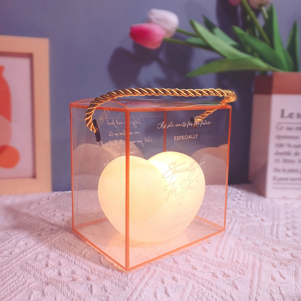 Lovina | Hjerteformet LED Natlampe Dæmpbar