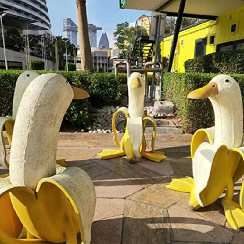 Ducknana | Skulptur And & Banan Surrealistisk
