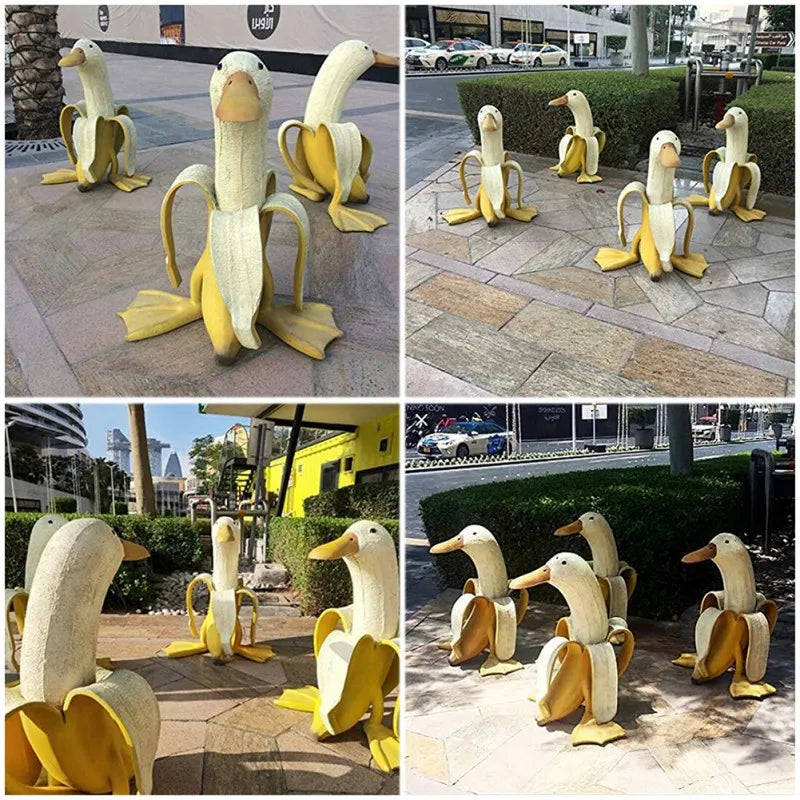Ducknana | Skulptur And & Banan Surrealistisk