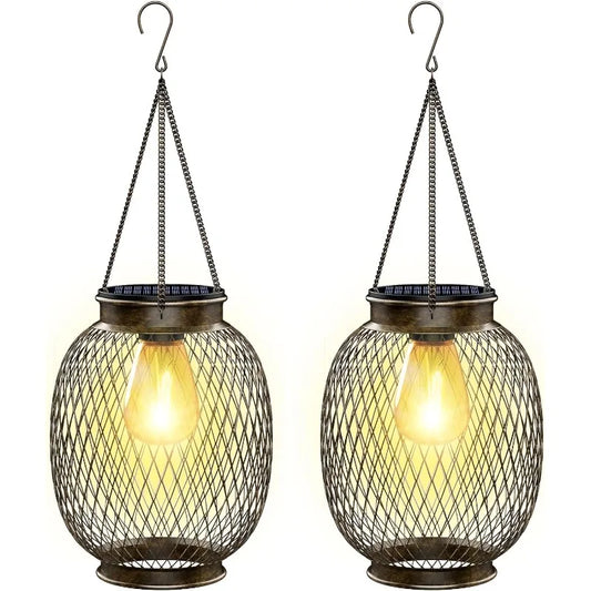 Solviva | Solcelle LED Lanterner med Net