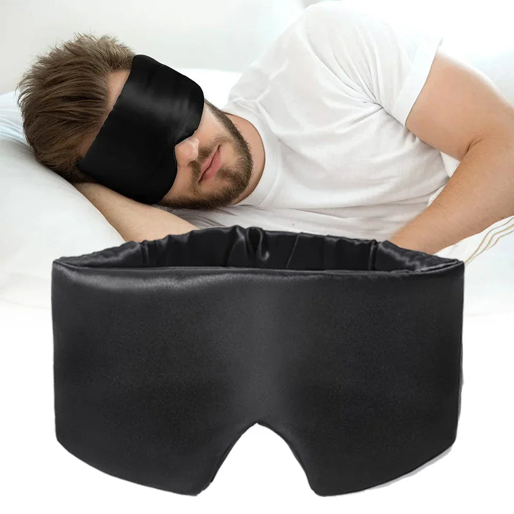Veloura | Sovemaske i Satinlook Ekstra Stor